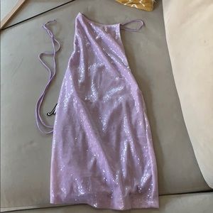 Mini sequin dress